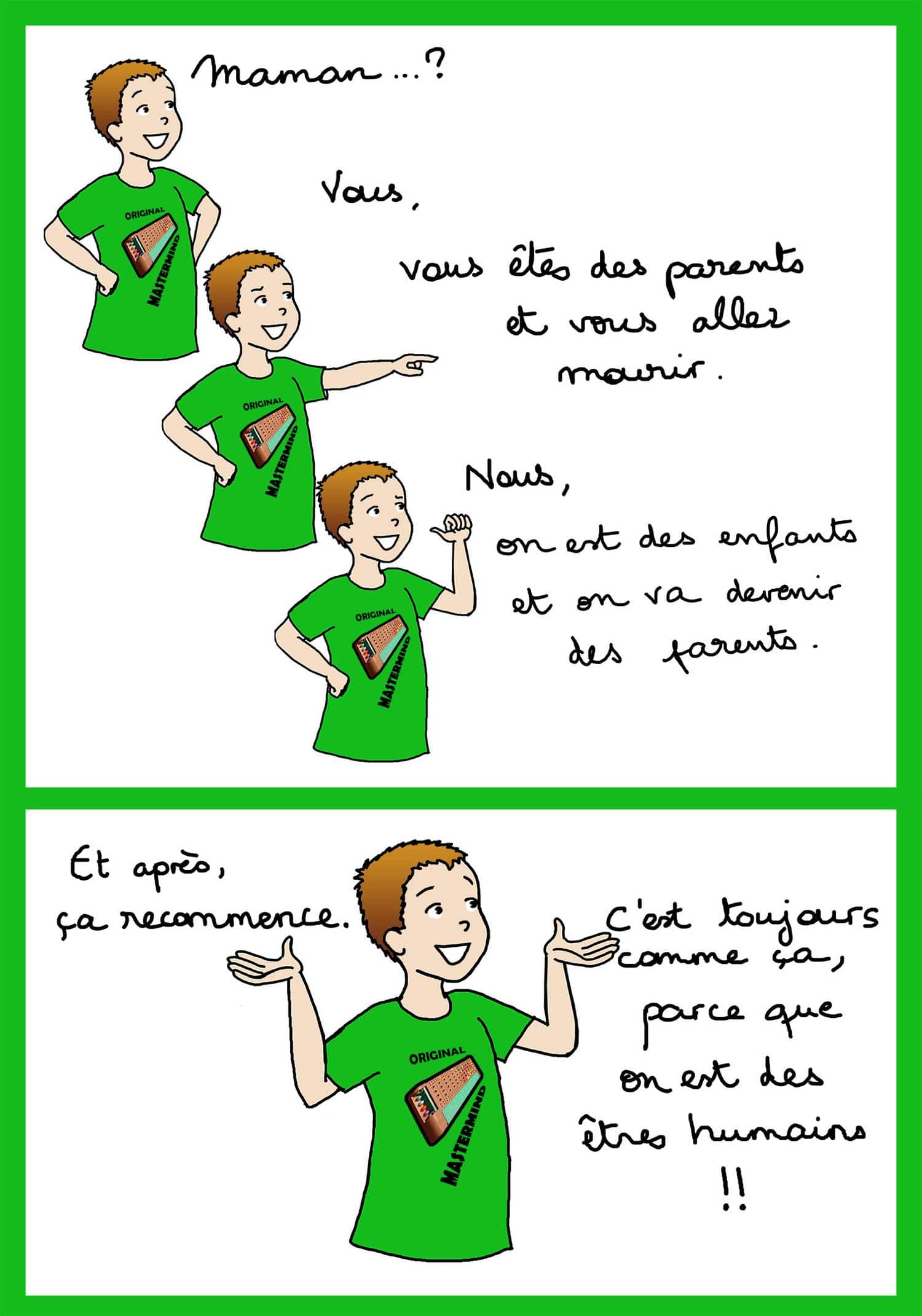 La condition humaine... Fleur Illustration