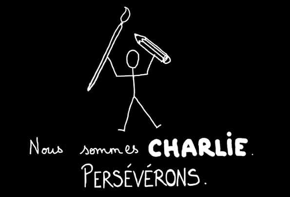 hommage à Charlie Hebdo